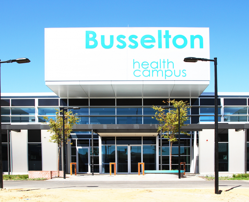 Busselton Health Campus facade